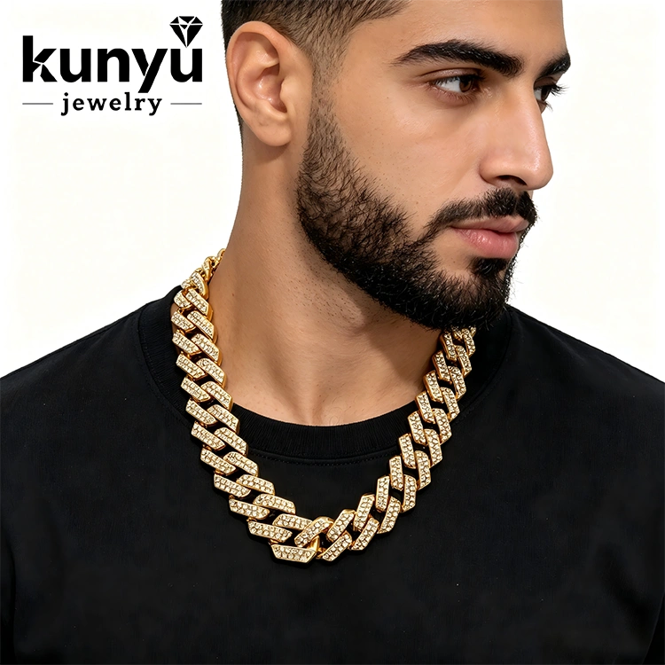 Кубинський ланцюжок Iced Gold