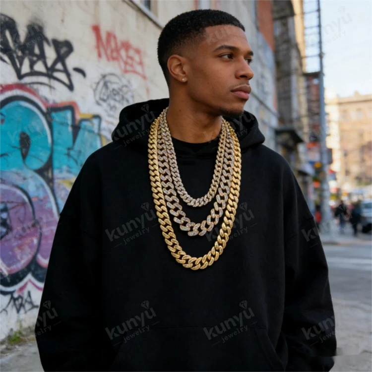 Mens hip hop necklace