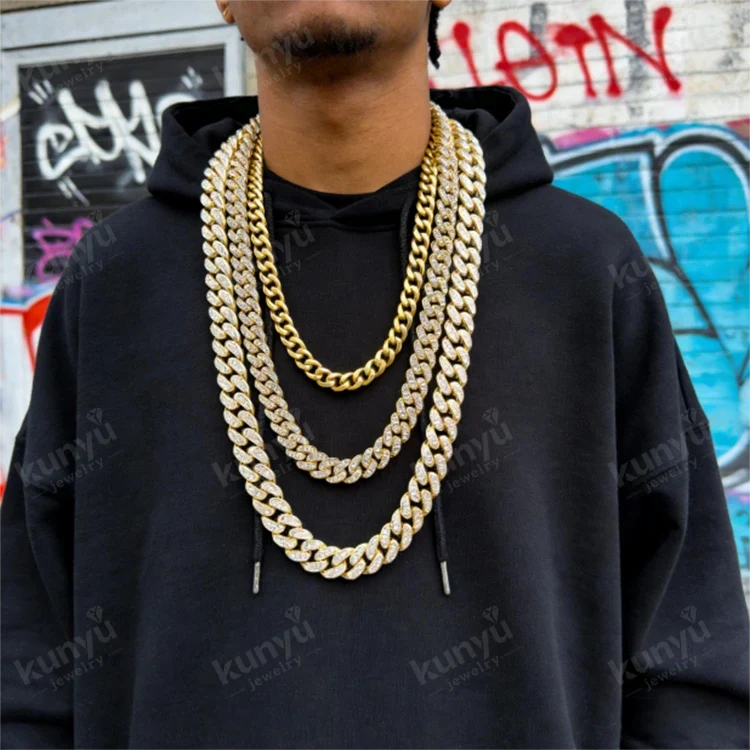 Mens hip hop necklace