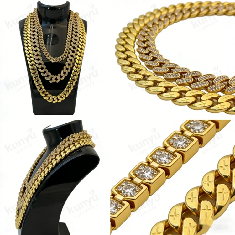 Mens hip hop necklace