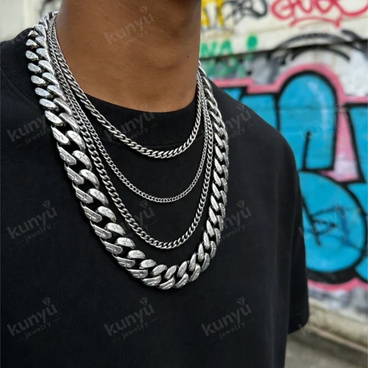 Hip hop streetwear necklace