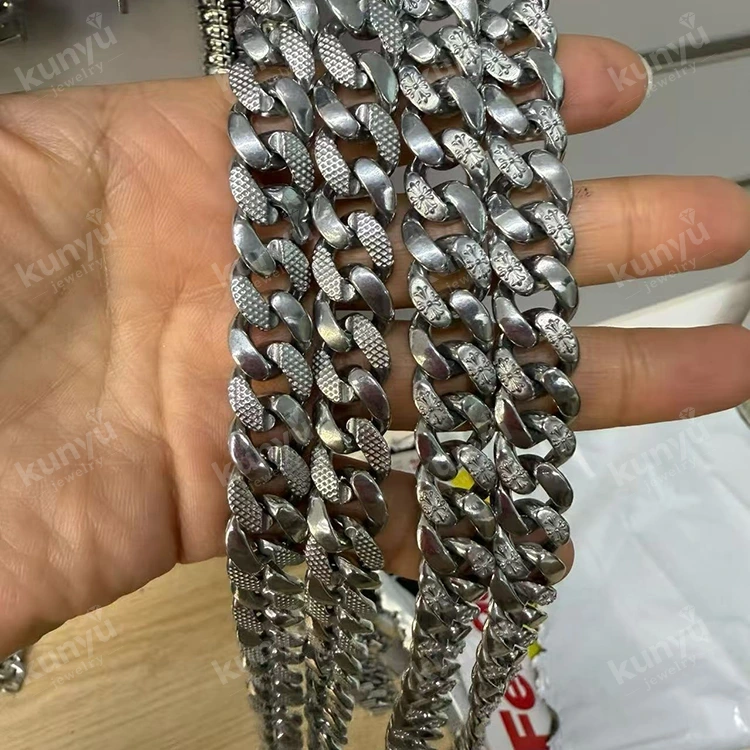Gold plated hip hop bracelet